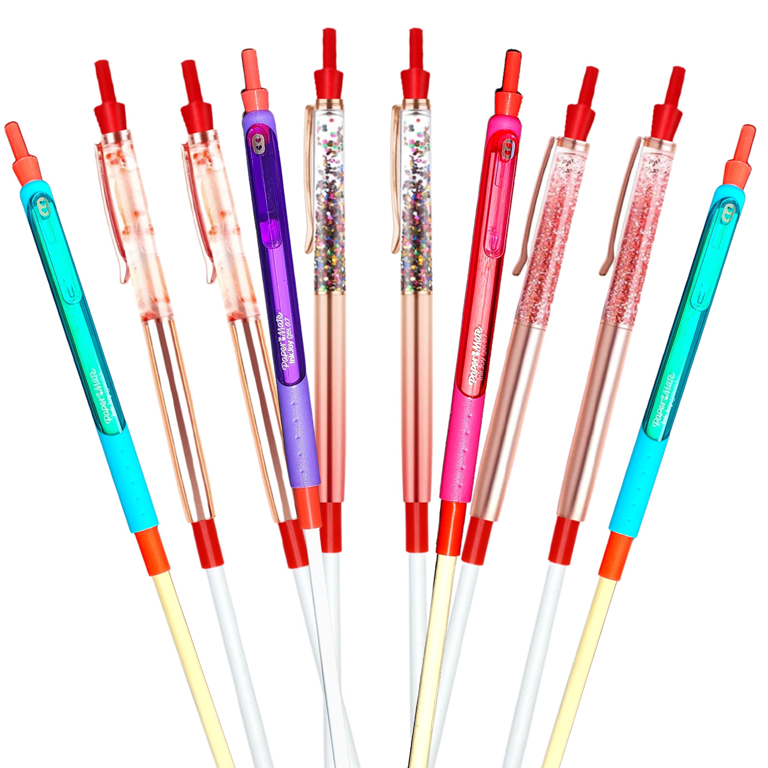 Pen Plug OMPERIO Nonstick Silicone Sleeves & Pen Plugs | Epoxy Glitter Pen ...
