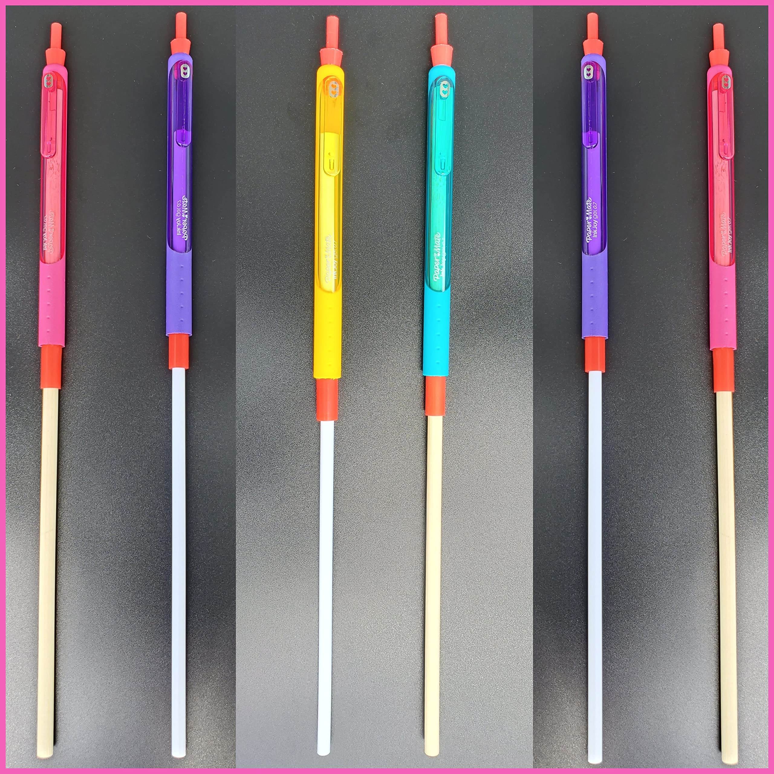 Pen Plug OMPERIO Nonstick Silicone Sleeves & Pen Plugs | Epoxy Glitter Pen ...