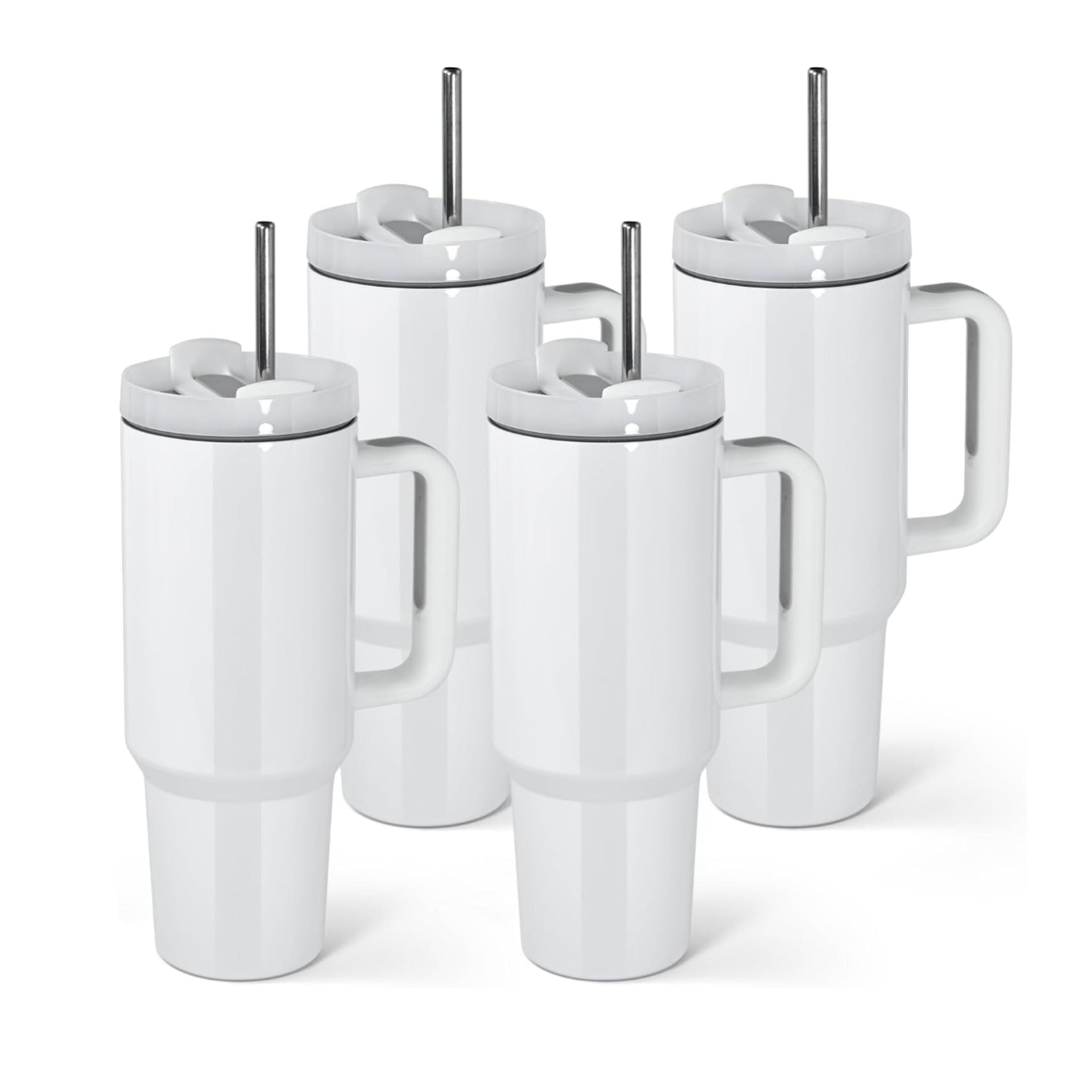 4 Pack Sublimation Tumblers 40 OZ FULL Handle – Omperio